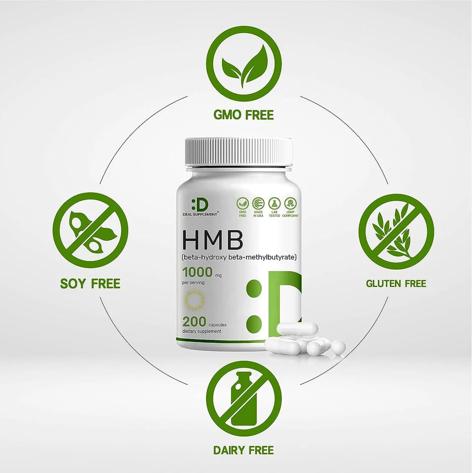 HMB 1000mg 300 Capsules D383626
