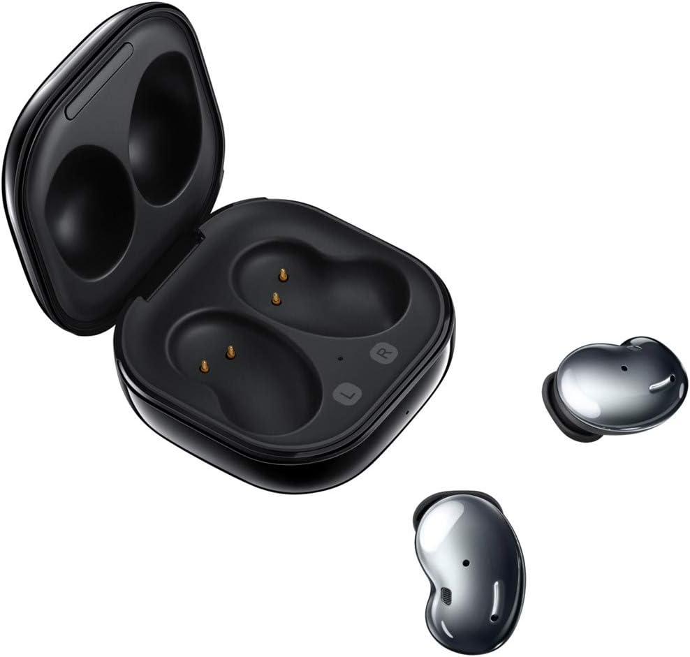 Galaxy Buds Live Active Noise Cancelling TWS Open Type Wireless Bluetooth 5.0 Earbuds, 12mm Drivers, Mystic Black P905425