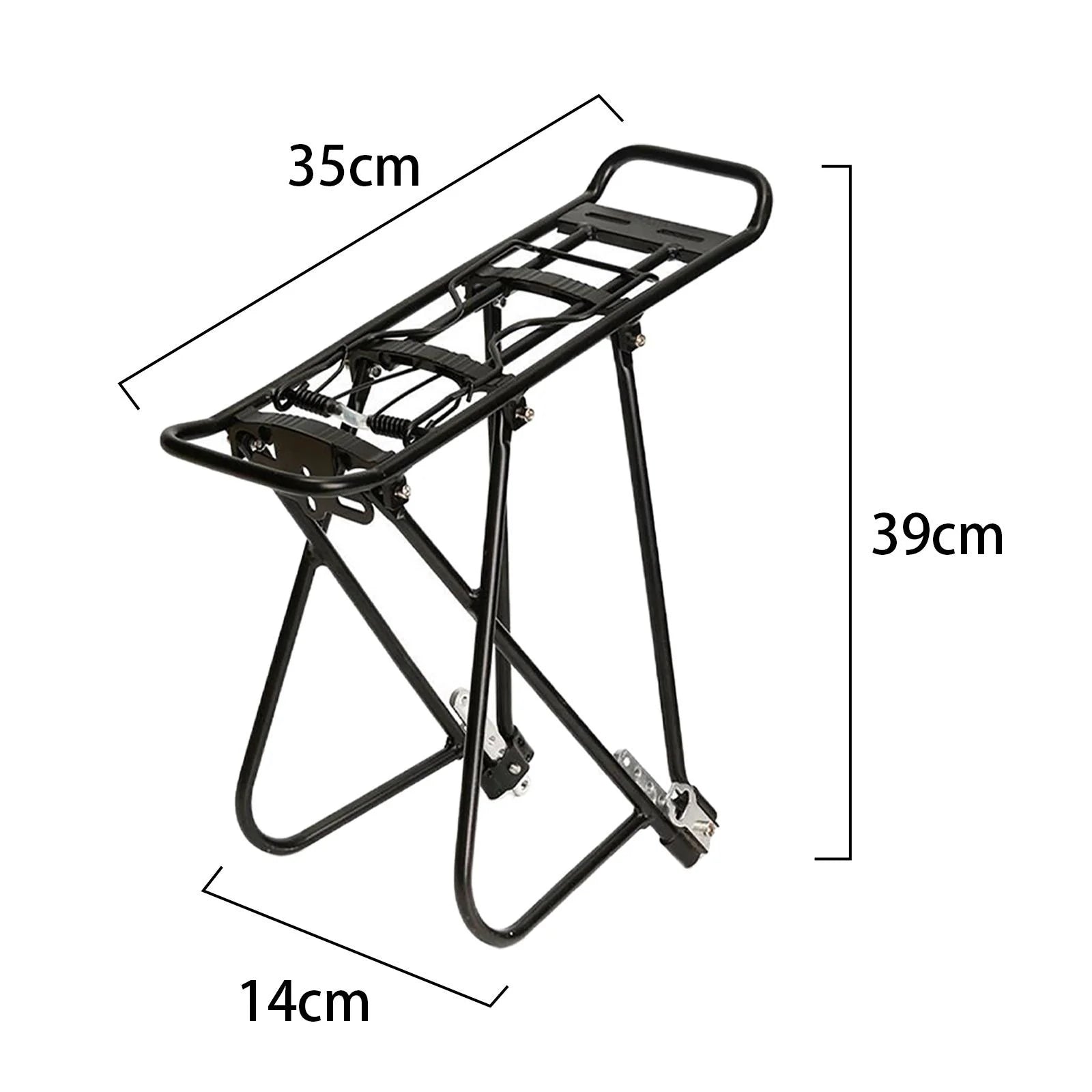 Rear Bike Rack Carrier 55 lbs Capacity S38603