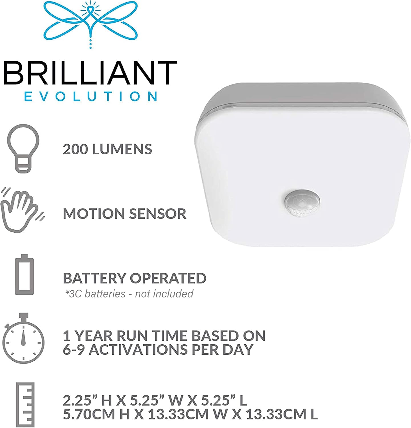 Wireless Motion Sensor LED Ceiling Light A1319