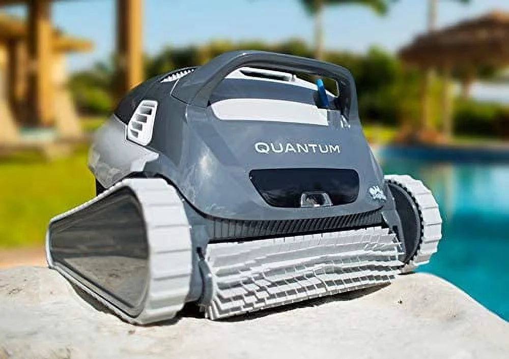 Quantum Automatic Robotic Pool Cleaner with Extra-Large Filter Basket I510