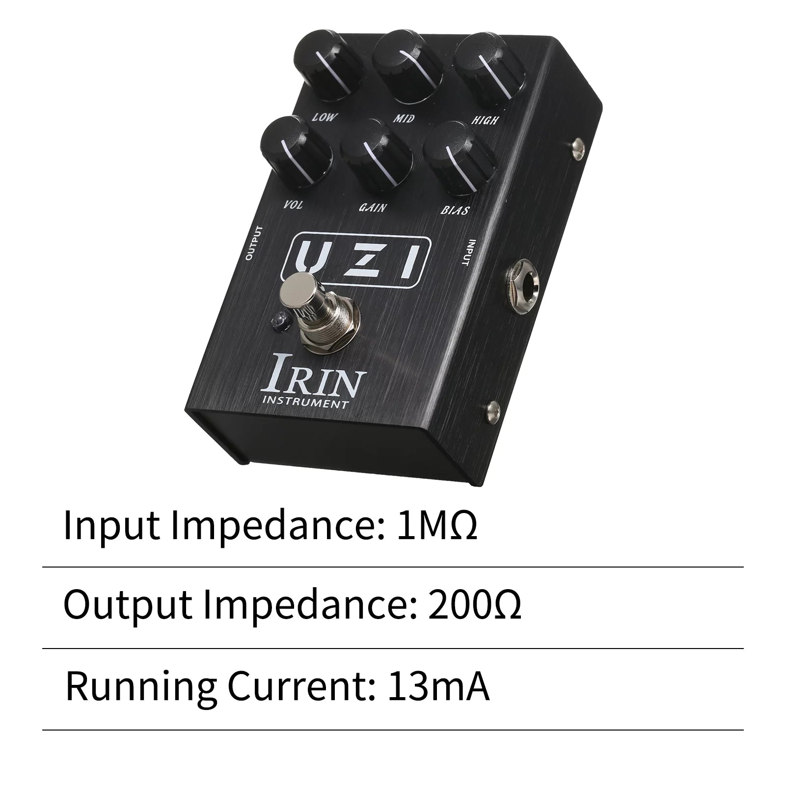 Guitar Heavy Distortion Effect Simulator Pedal J104154