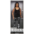 Ken Doll with Long Brown Hair & Metallic Silvery Pants G13796
