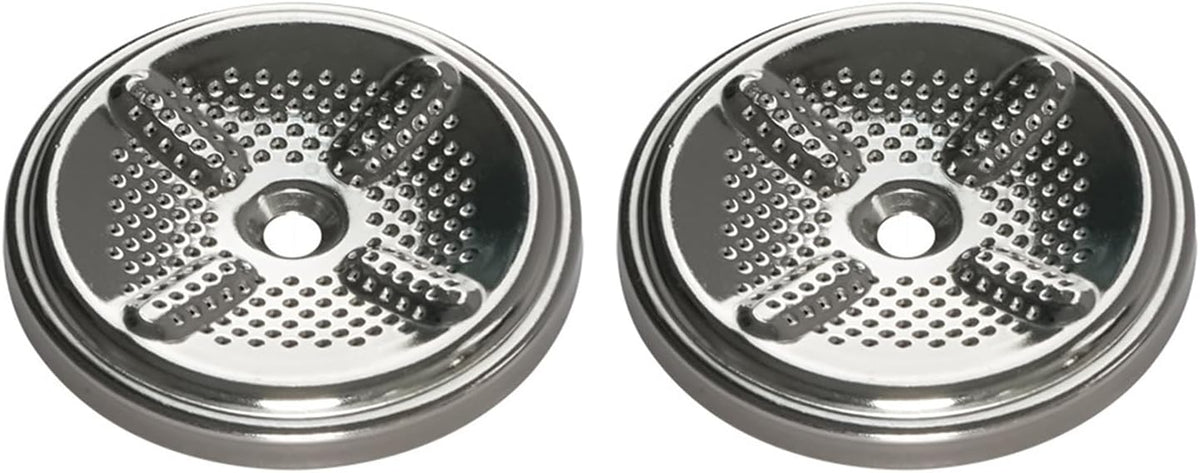 Pack Of 2 Round Stainless Steel Coffee Filter Basket O200238