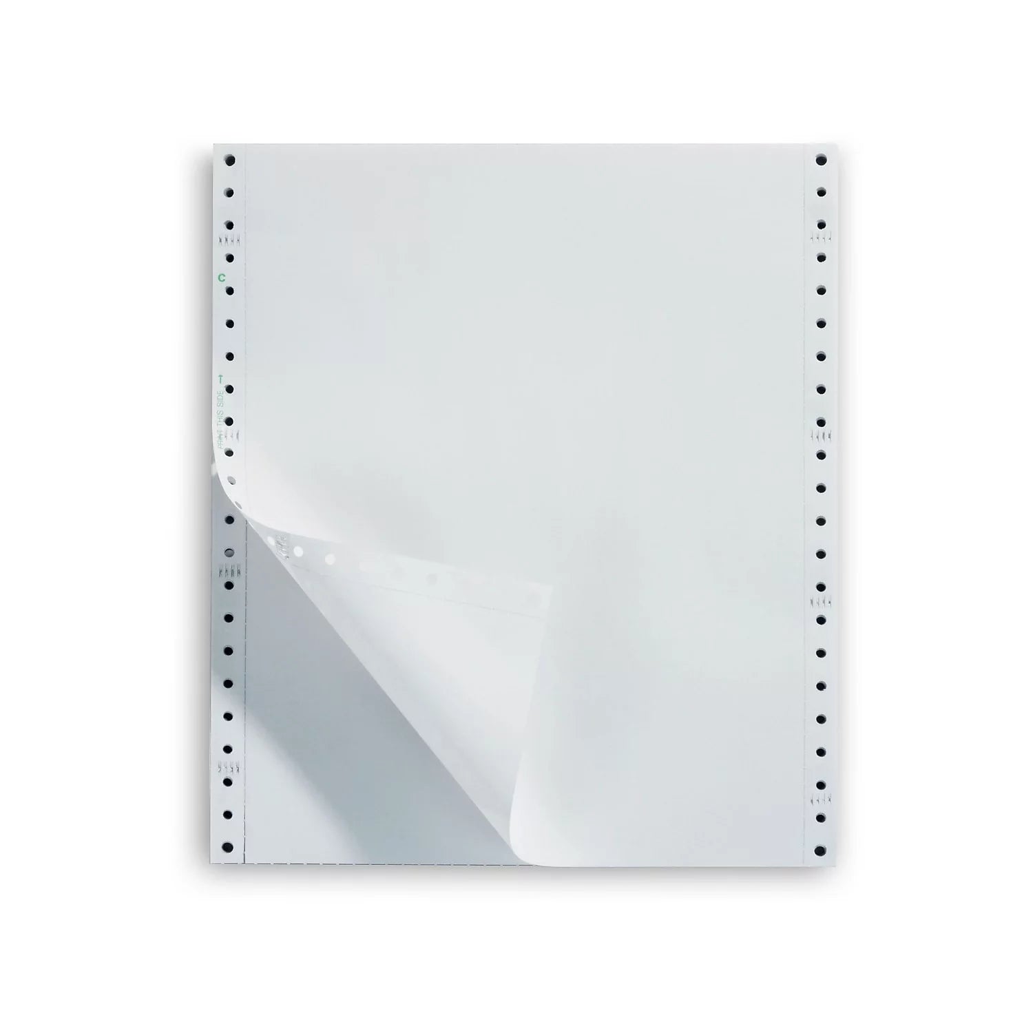 9.5" x 11" Continuous Paper 20 Lbs. 92 Brightness 2500/CT C751