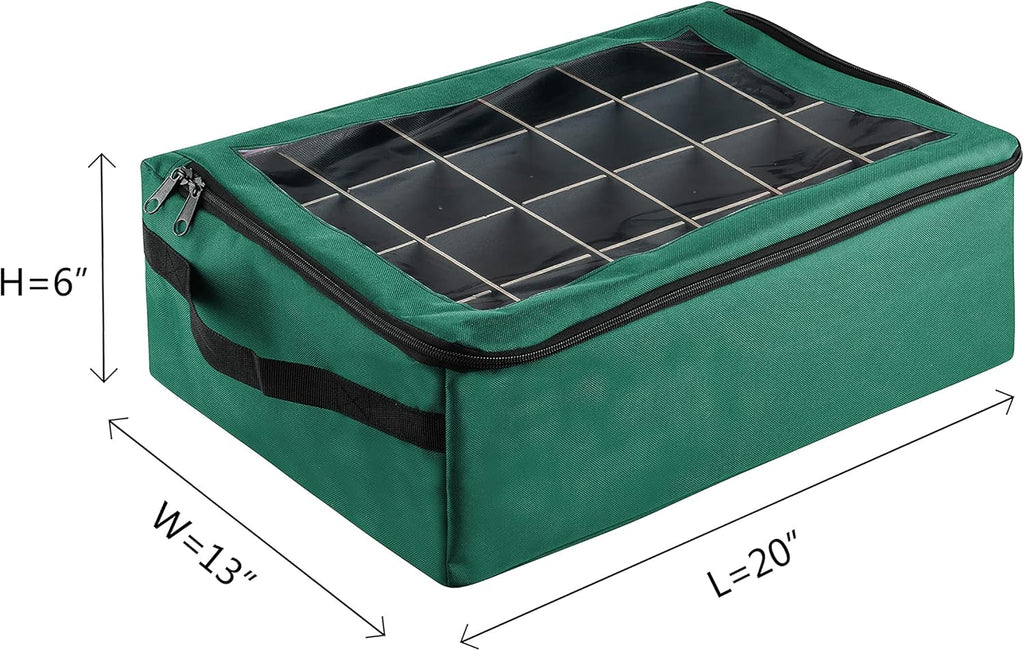 48 Christmas Ornament Organizer Storage Box R669