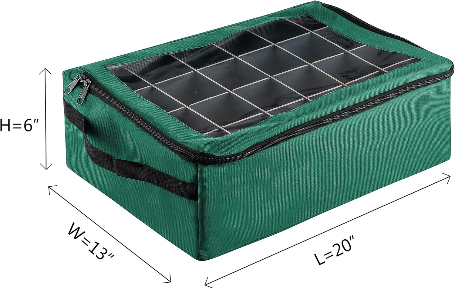 48 Christmas Ornament Organizer Storage Box R669