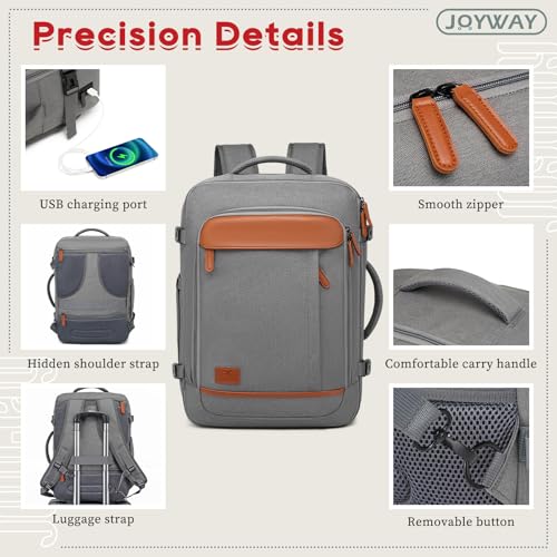 Expandable Carry on Luggage Suitcase with Spinner Wheels B21138