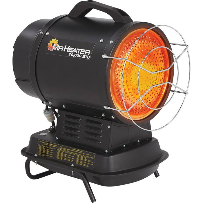 70K BTU Kerosene Radiant Heater V2957