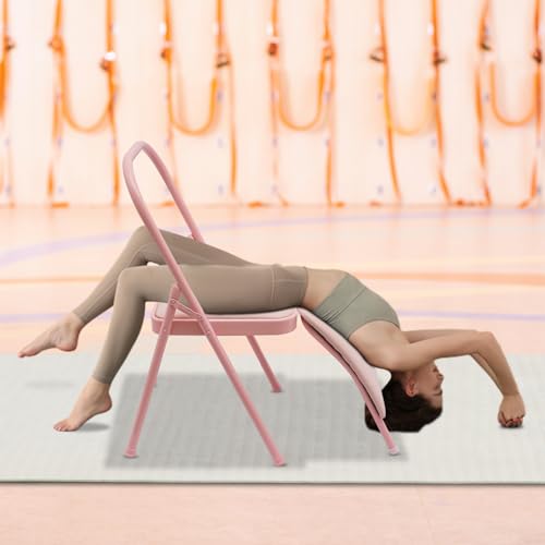 Foldable Yoga Chair with Lumbar Back Support R3816