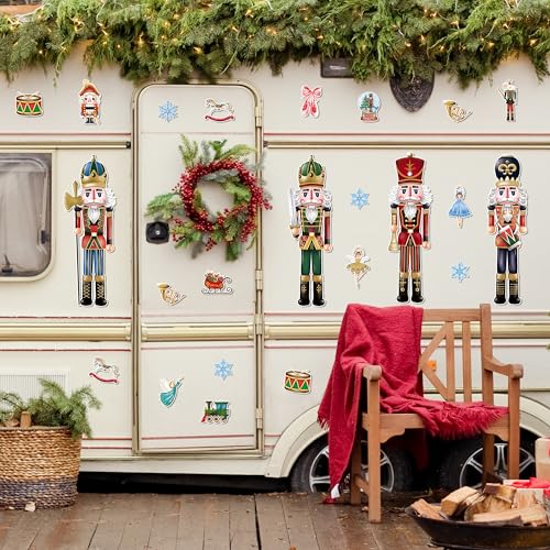 19 Pcs Christmas Garage Door Decoration Magnet O72728