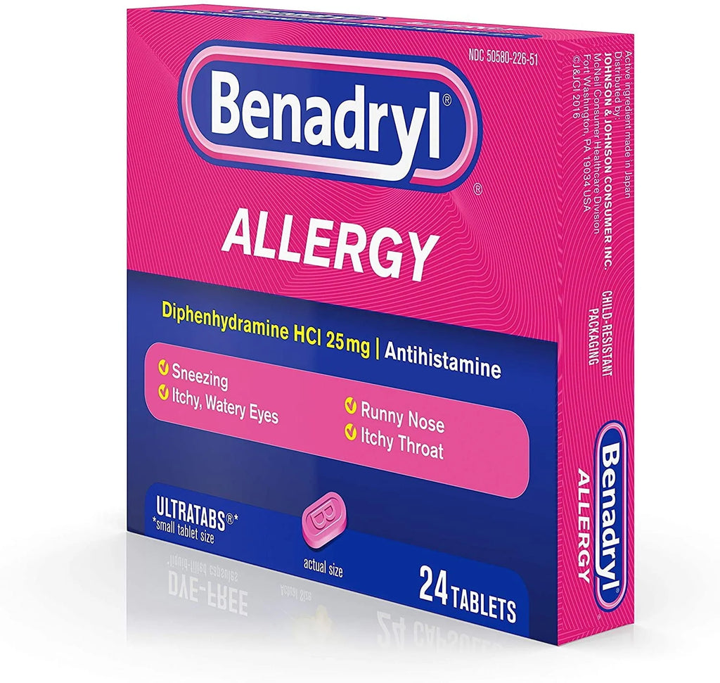 24 Ct Antihistamine Tablets L2250