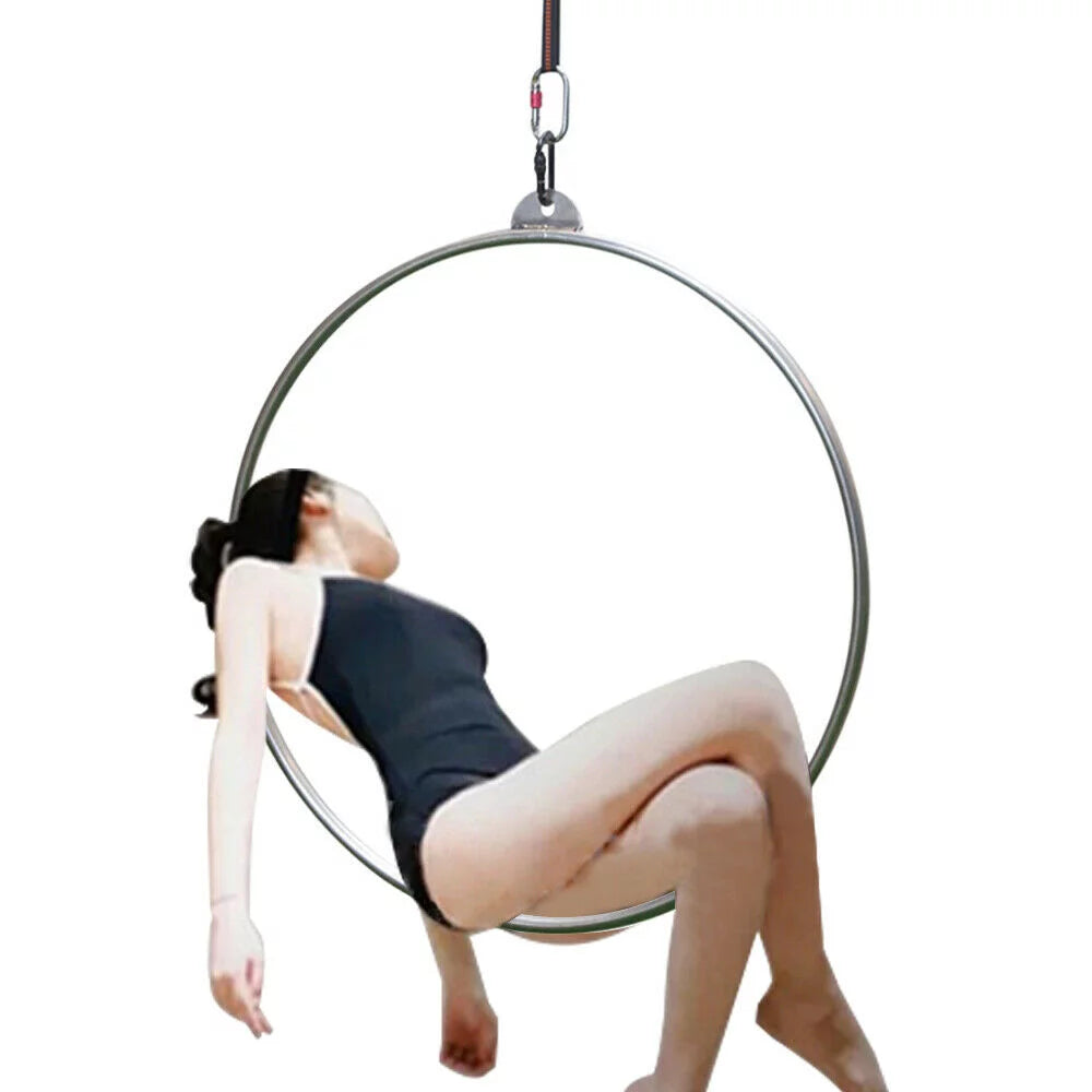 33.5" Yoga Ring Aerial Lyra Hoop Gymnastic Equipment I250249