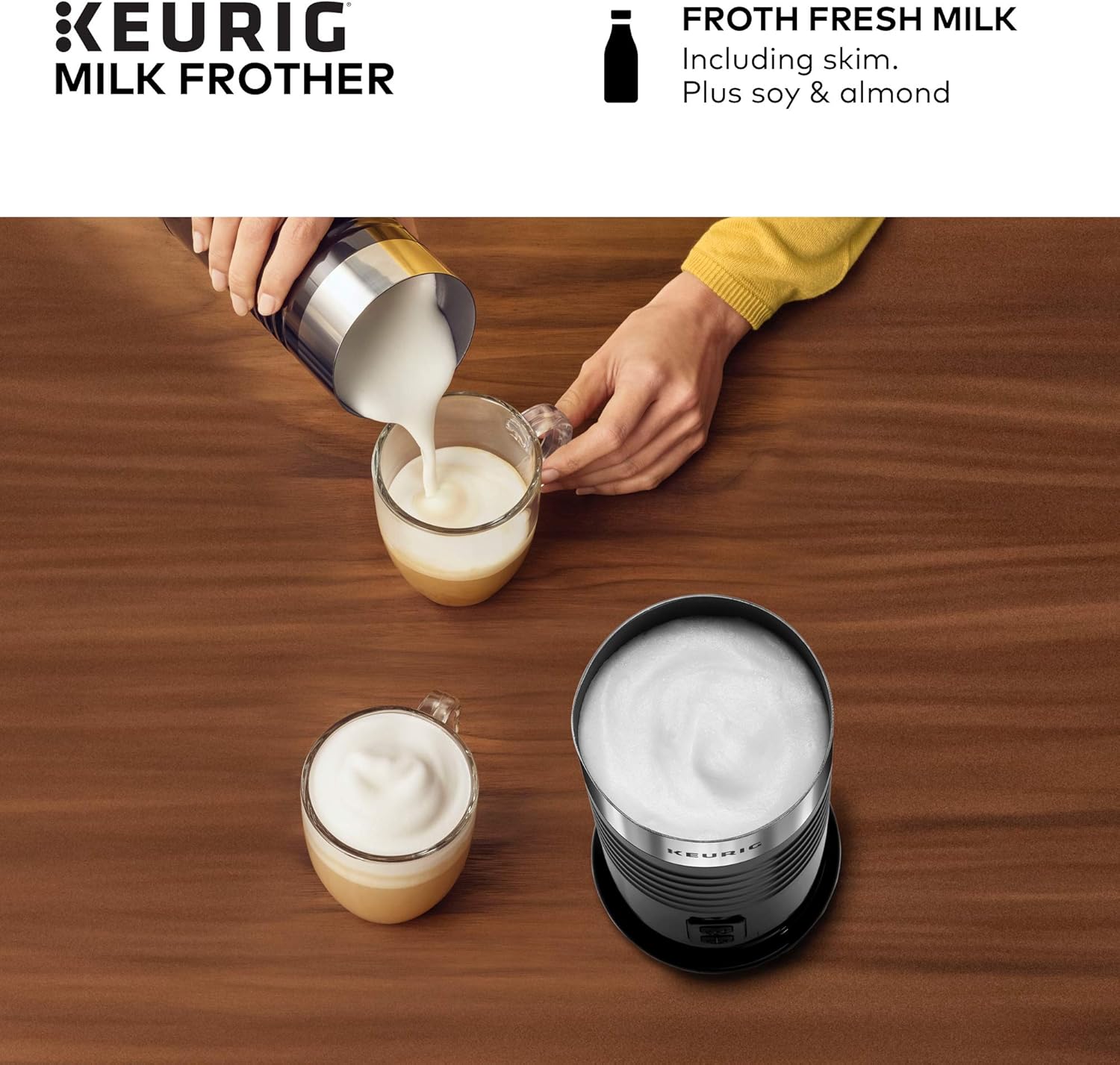Single Serve Coffee Maker with Milk Frother C57506