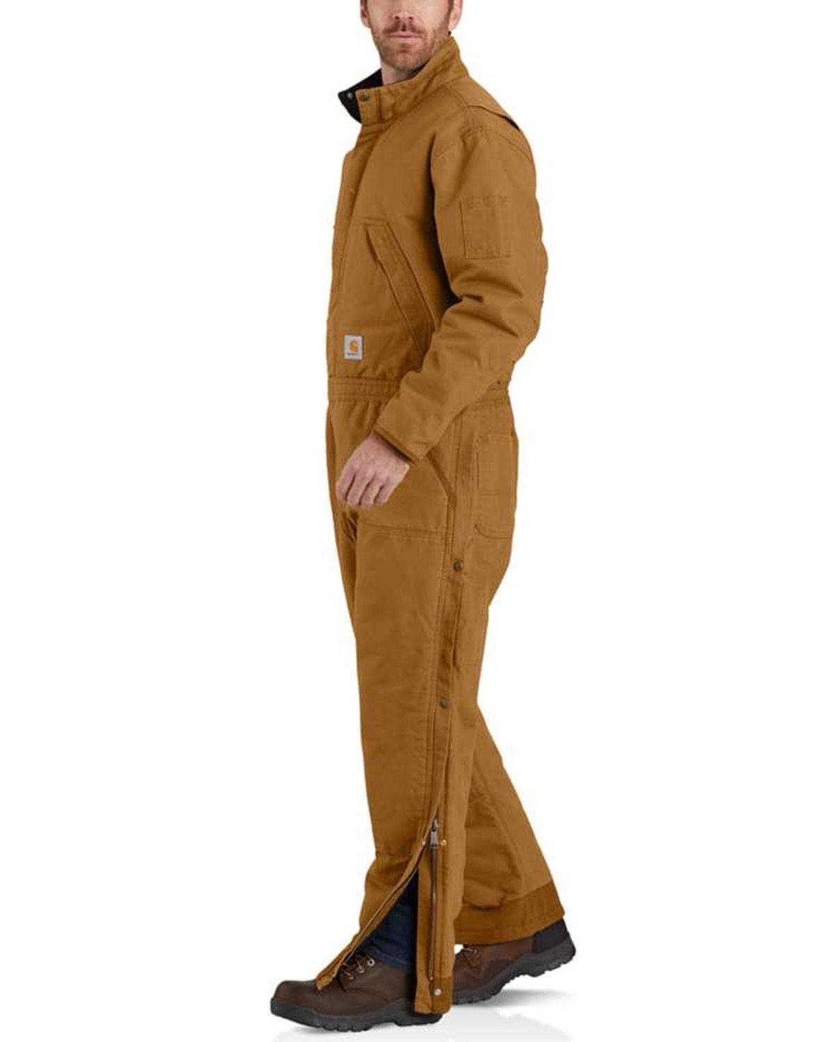 Brown Insulated Coverall Q237301