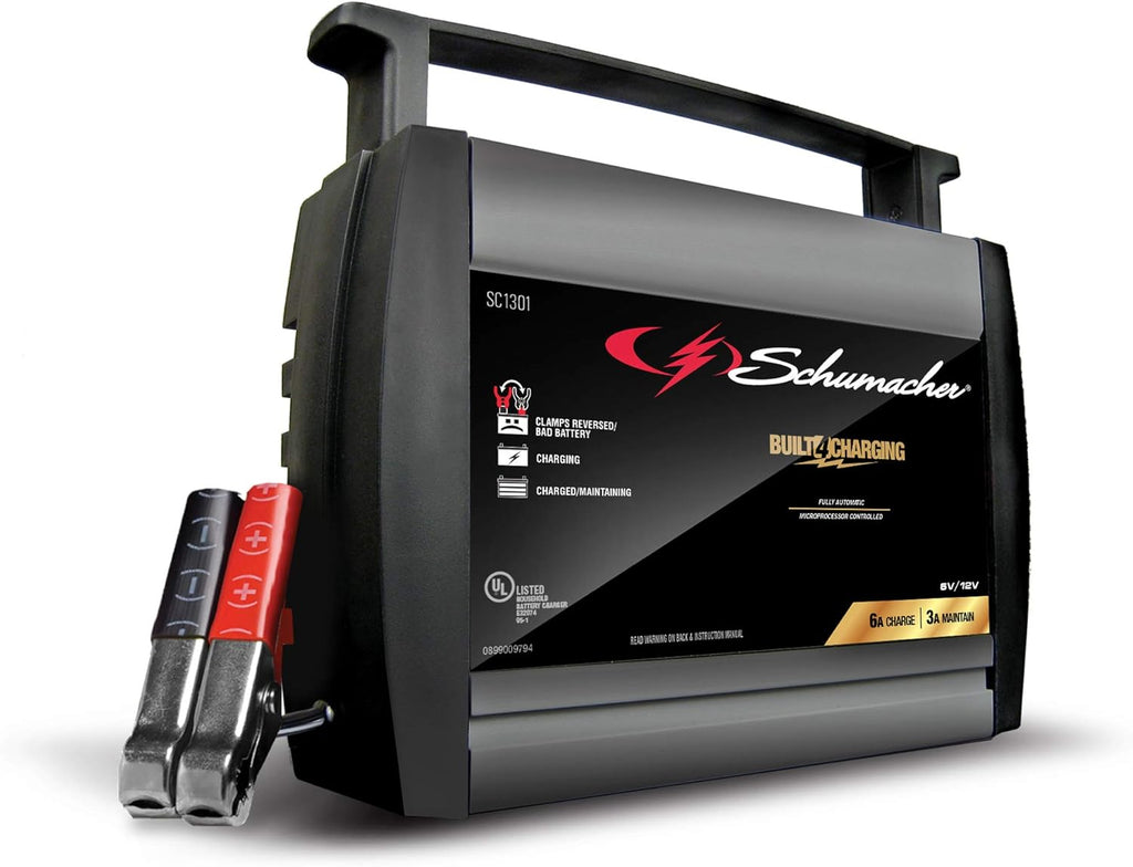 15 Amp 3 Amp 6V 12V Automatic Battery Charger Maintainer Z7201