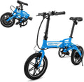 Lightweight Aluminum Folding Electric Bike with Pedals S27188