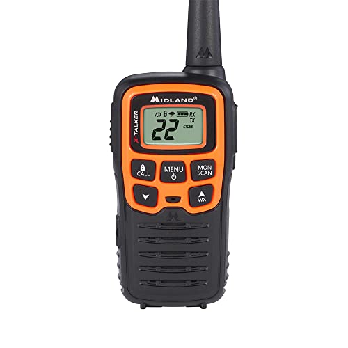 Black/Orange FRS Two Way Radio 2 Pack T78157