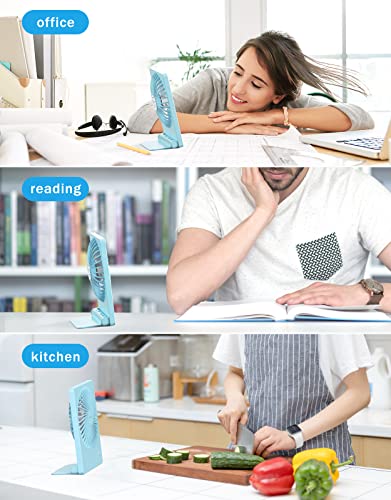 Black Rechargeable Portable Desk Fan G173