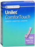 Super Thin 30G Lancets 100 Each (Pack of 6) B389