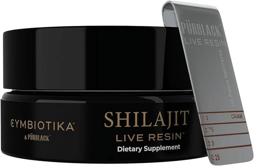Pure Shilajit Resin with Elemental Gold, Fulvic Acid, 84+ Trace Minerals, 15g Jar U96714