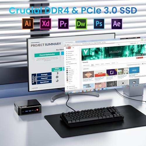 Mini PC AMD Ryzen 7 5825U 32GB RAM 500GB SSD U7962