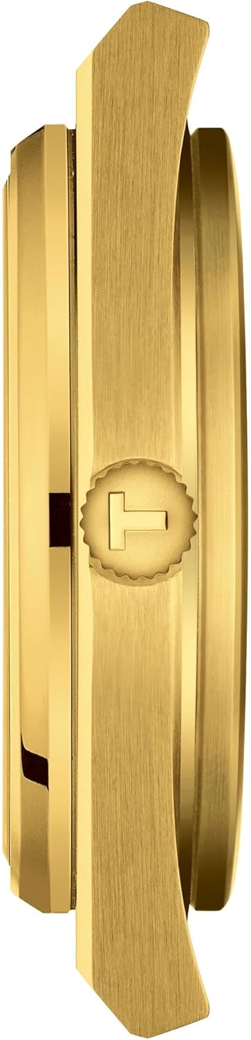 Yellow Gold PVD Coating Stainless Steel Quartz Watch I628