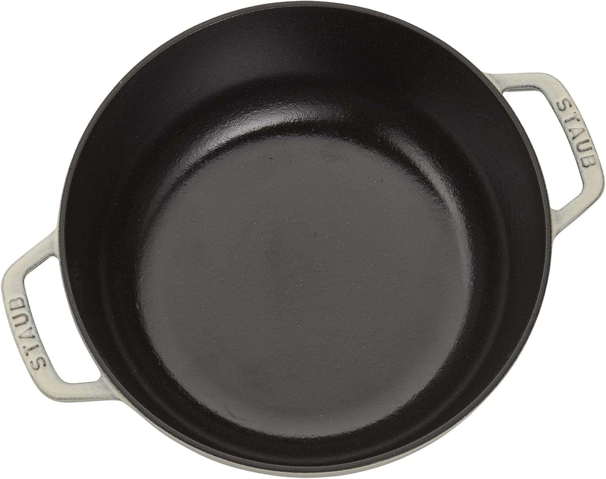 Cast Iron 3.75-qt French Oven - White Truffle E3263