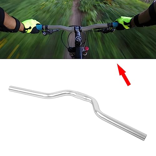 Black Aluminum Bike Riser Bar Handlebar 25.4Mm*520Mm G768401