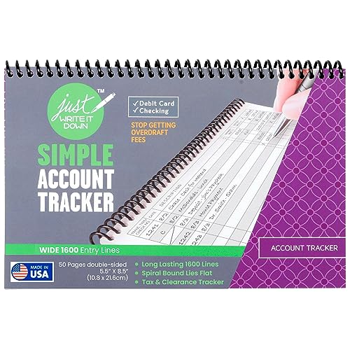 1 Pack Wide Edition Checkbook Register W80455