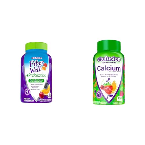 60 Count Fiber Well Probiotics Gummies G4596