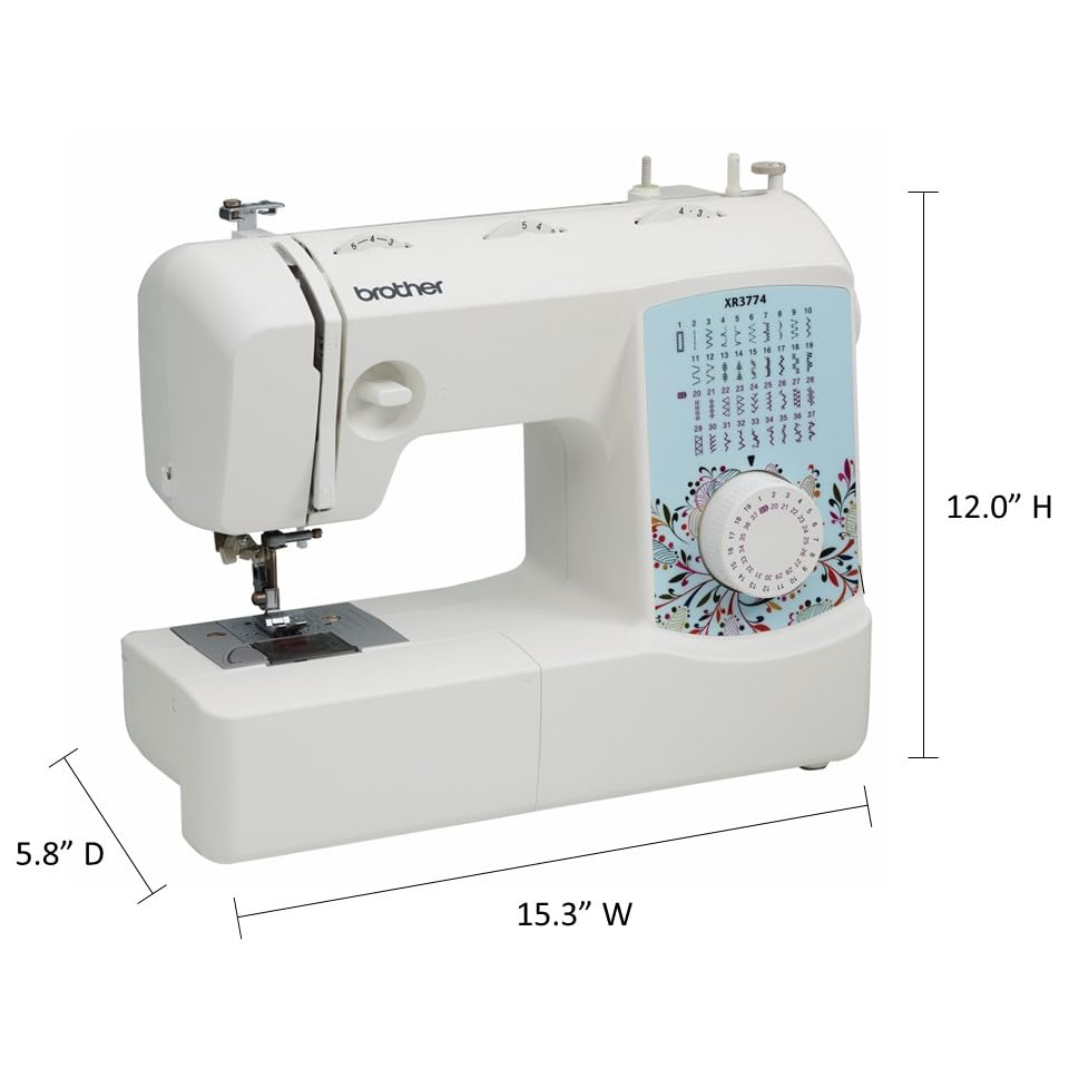 37 Built-in Stitches Sewing and Quilting Machine with Wide Table A28987