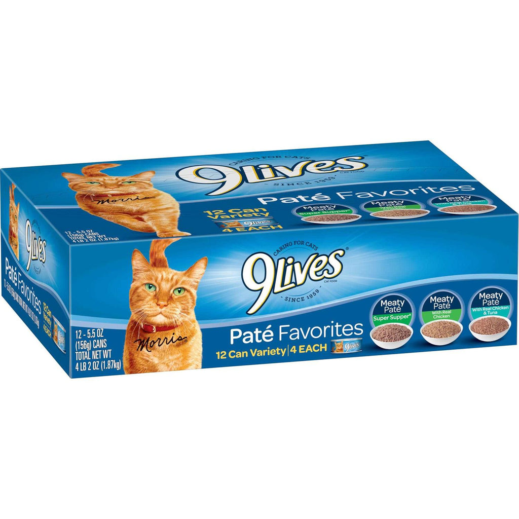 9Lives Favorites Wet Cat Food Variety Pack R340226