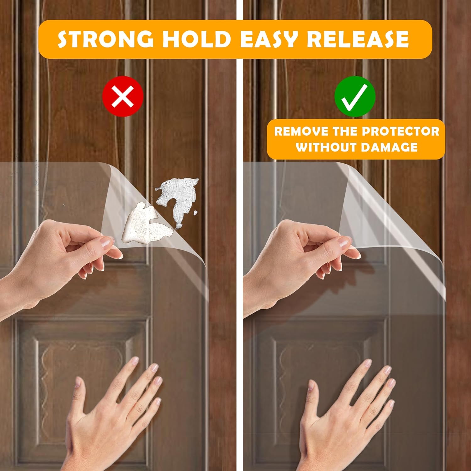 2-Pack 40'' x 16'' PVC Door Protector I842048