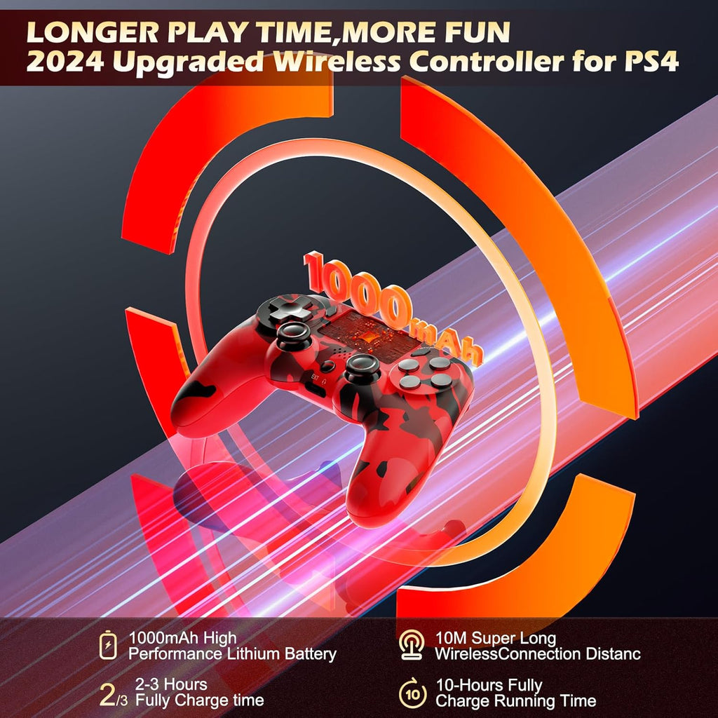 2 Pack Wireless Controller for PS4 B872