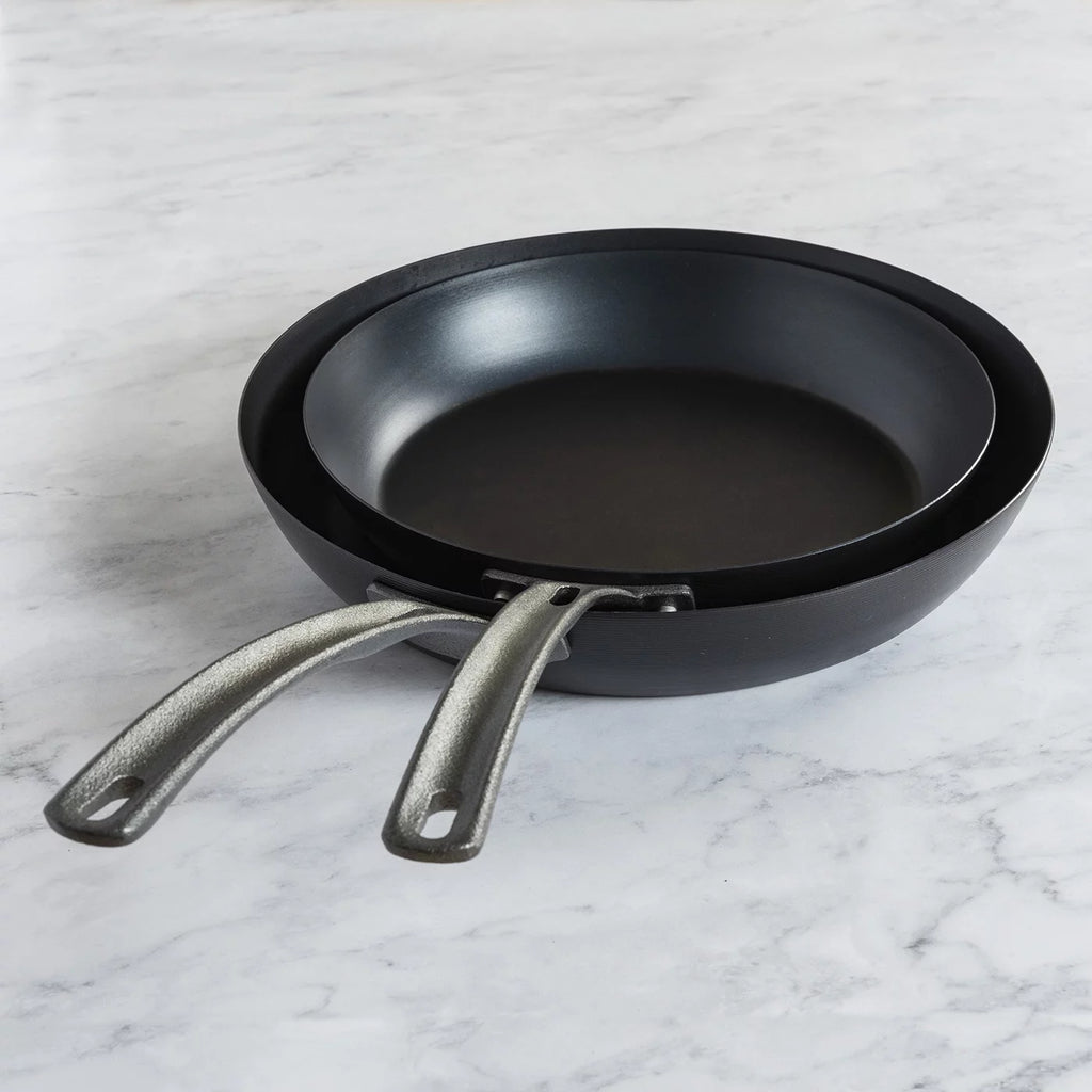 Blue Steel 2 Piece Fry Pan Set, 10-Inch & 12-Inch S851