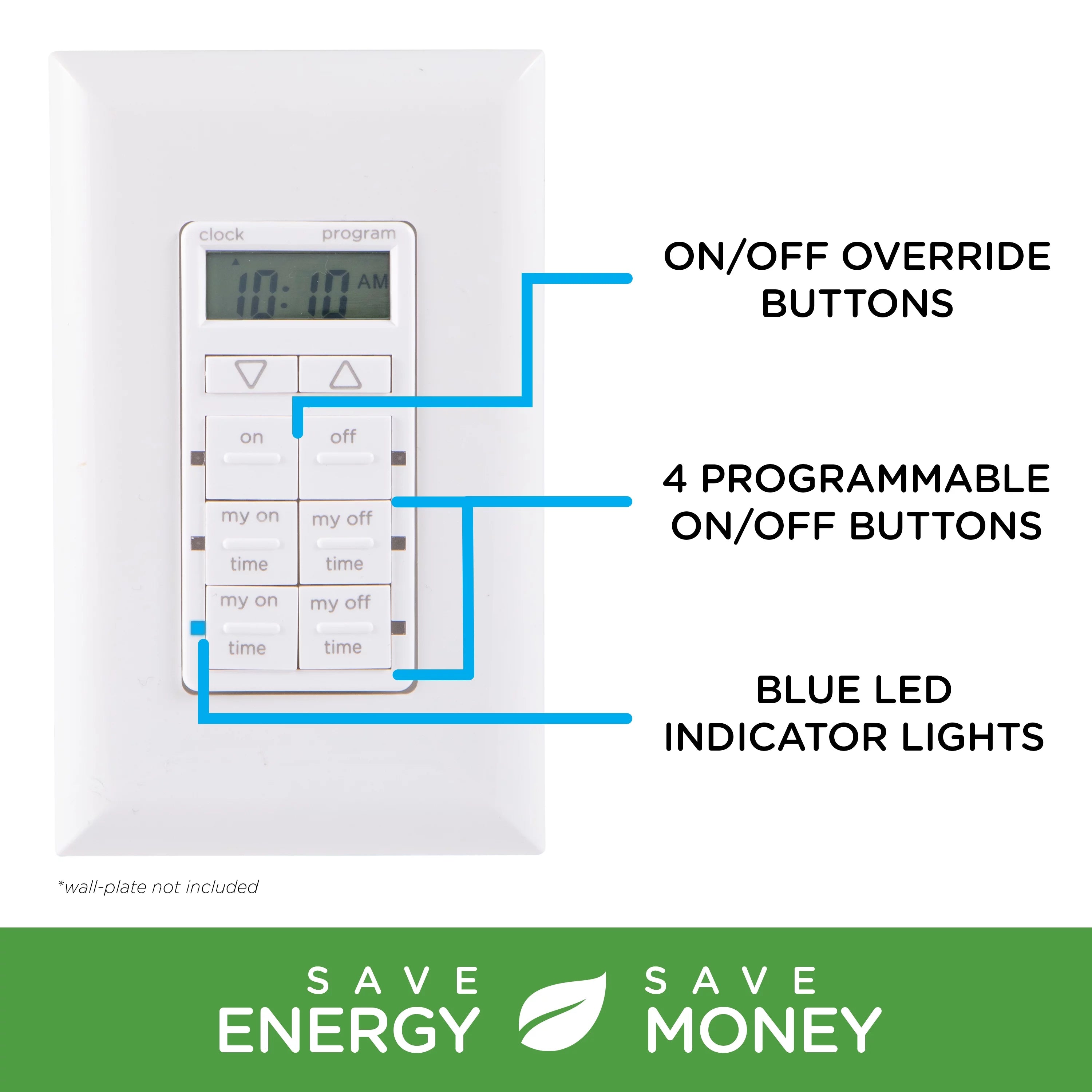 In-Wall Digital Timer V97644