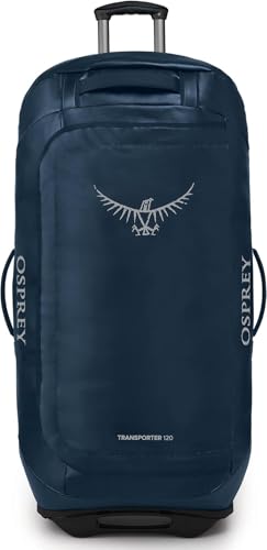 Black 120L Wheeled Travel Duffel Bag V1689