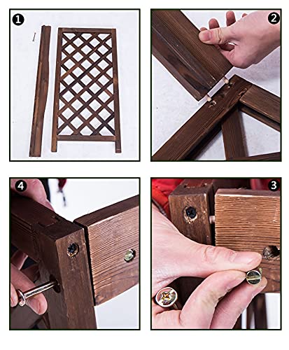 Solid Wood Air Conditioner Cover O87324