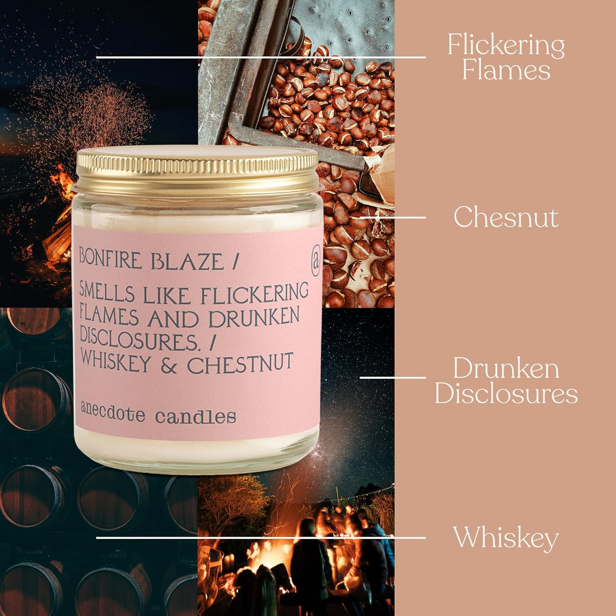 Coconut Soy Wax Candle Jar - 7.8 Oz A780