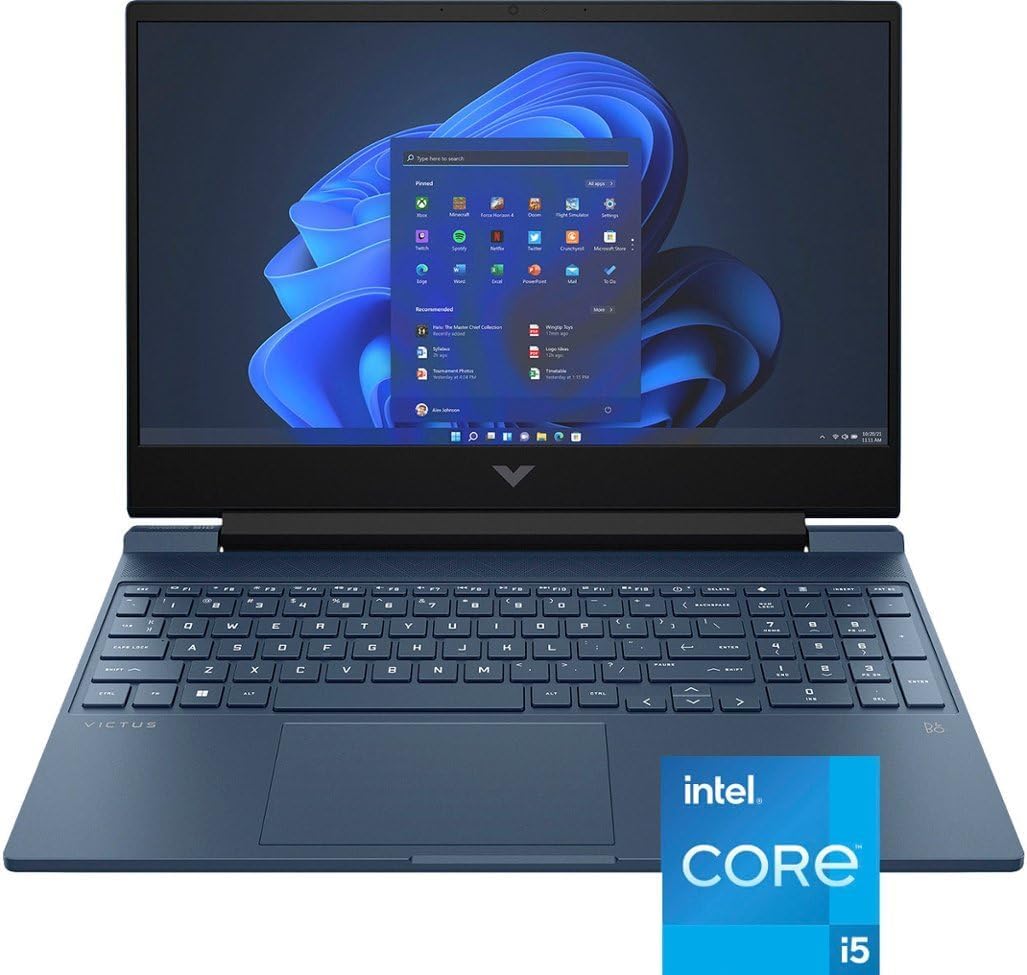 15.6" Full HD 144Hz Gaming Laptop, Intel Core i5-12450H, 32GB Memory, NVIDIA GeForce RTX 3050, 2TB SSD, Windows 11 O202408