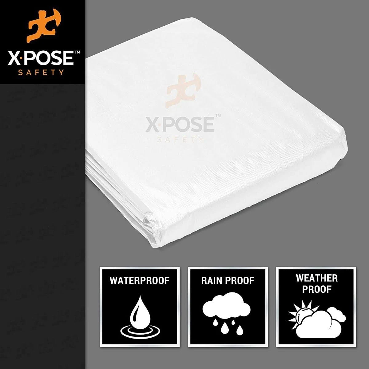 White Heavy Duty Tarps 30 x 50 P2735