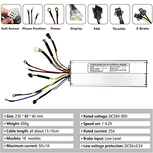 Electric Bike Conversion Kit 48V 1500W 26 inch Front Wheel Hub Motor W138980