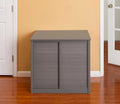 Grey Small Storage Cabinet Q338