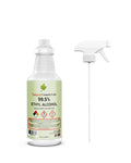 32oz Denatured Ethyl Alcohol 99.5% 200 Proof Spray Bottle F5461