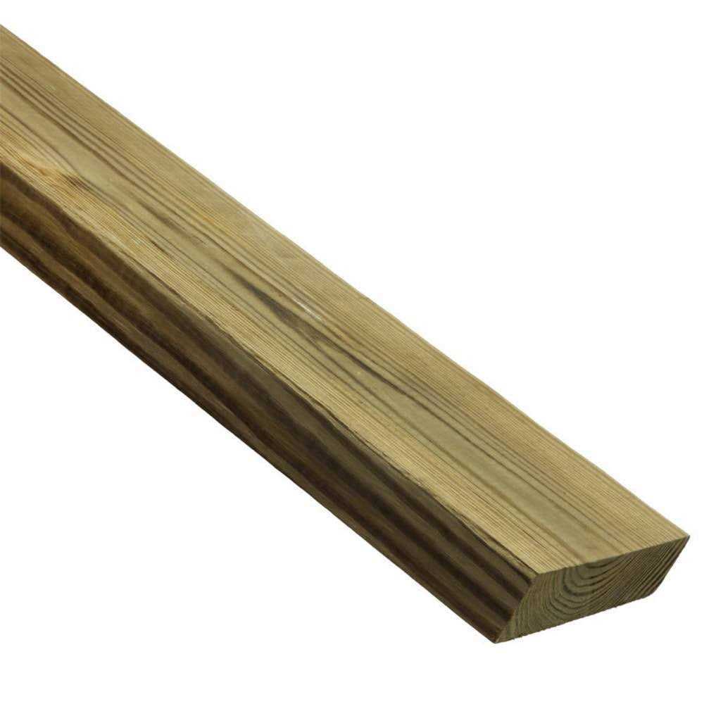 2-in x 4-in x 4-ft #2 Prime Southern Yellow Pine Pressure Treated Lumber T926