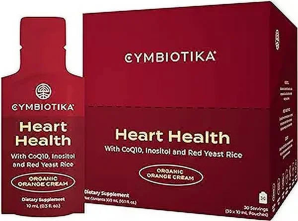 Heart Health Supplement with CoQ10, Red Yeast Rice & Inositol, 30 Pack F121