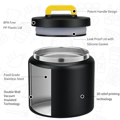 13.5oz Vacuum Insulated Stainless Steel Food Jar H622