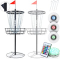 Portable Disc Golf Basket with 24/12 Chains L775600