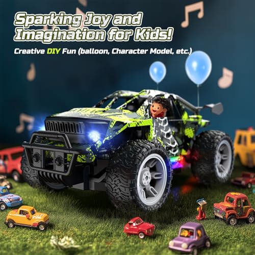 1:18 RC Monster Truck with 2 Batteries E534472